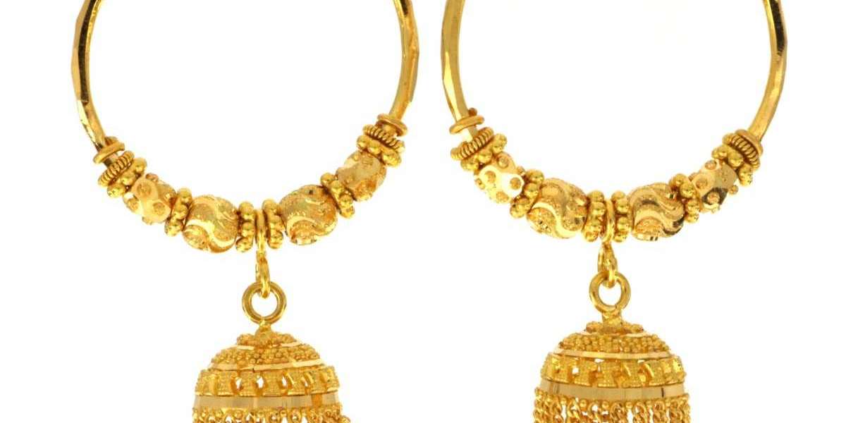Embracing the Opulence: Indian Style Gold Earrings