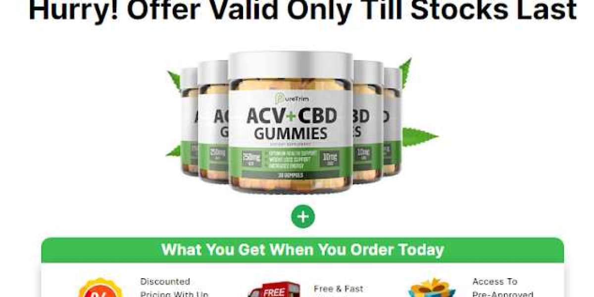 PureTrim CBD Gummies Price (USA) | PureTrim CBD ACV Quit Smoking {Official}