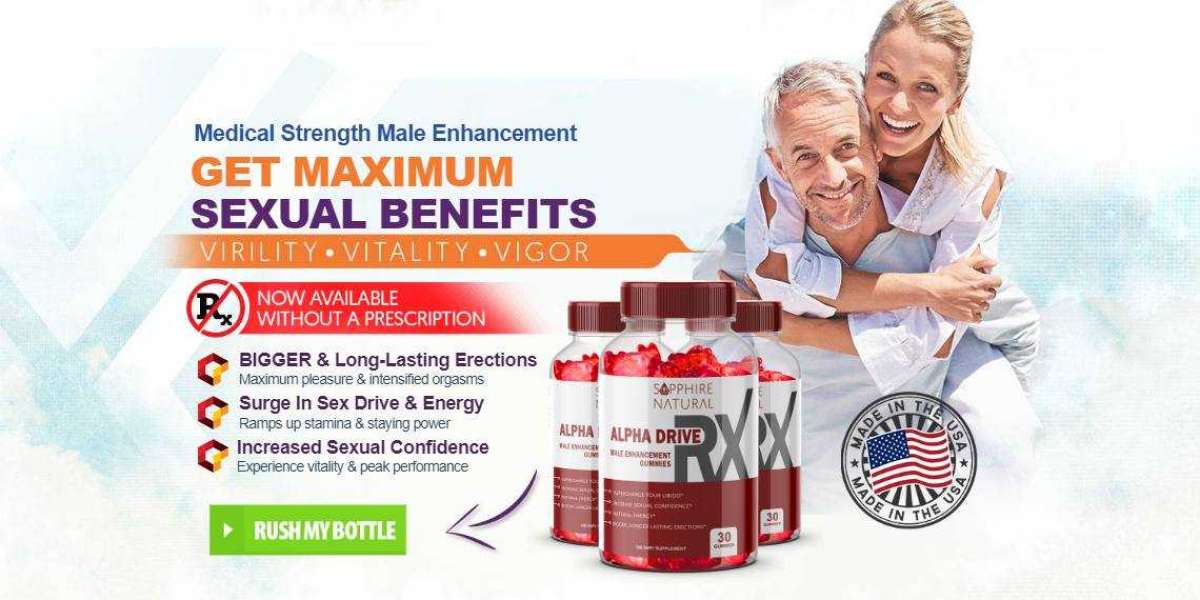 Alpha Drive RX Gummies Shocking Benefits Buy Now!