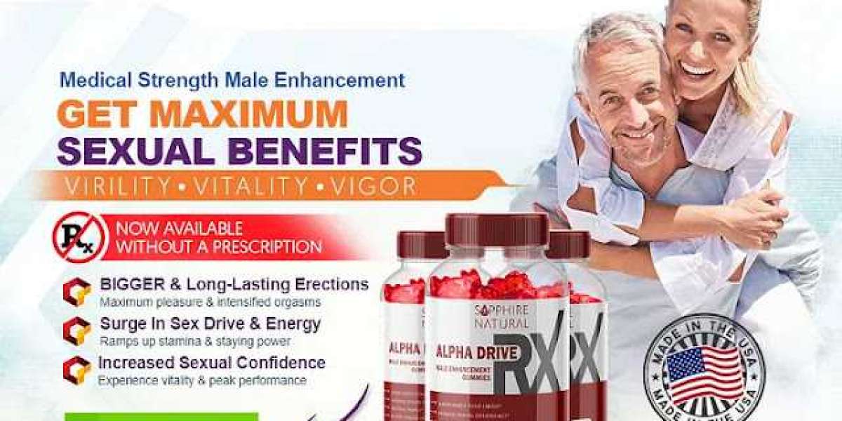 Elevate Your Vitality with Alpha Drive RX: The Ultimate Male Enhancement Solution