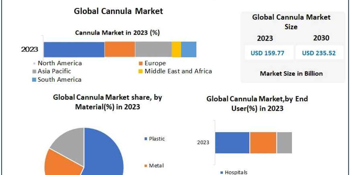 Cannula Market Insights into the Future: Examining Trends, Size, and Forecast 2024-2030