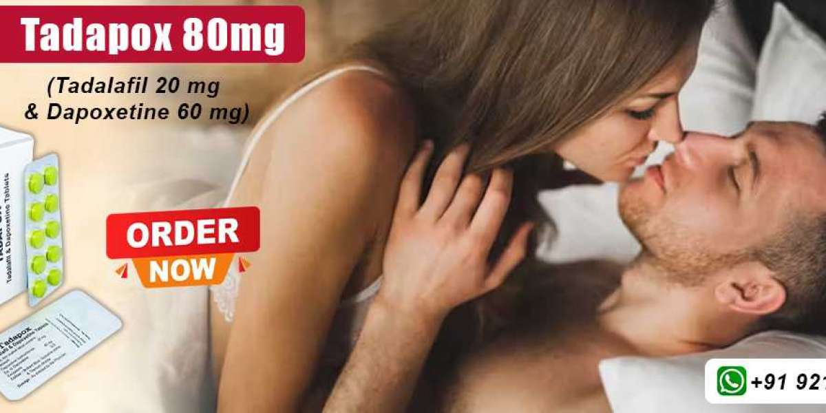 An Oral Remedy Enhancing Sensual Intimacy and Performance With Tadapox 80mg