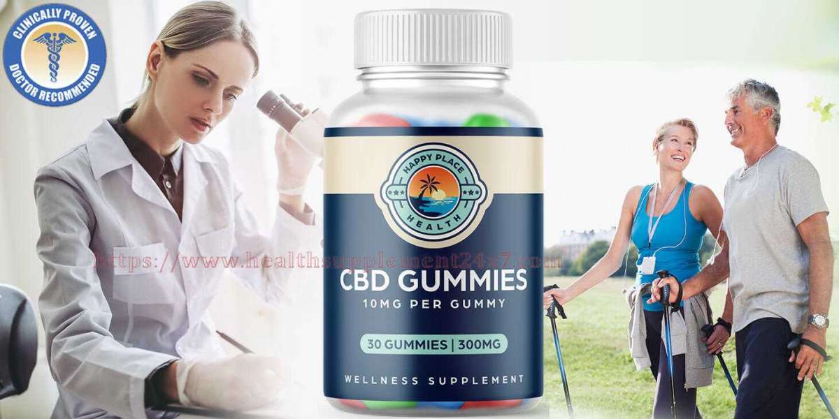 Happy Place Health CBD Gummies (Best Seller) Get Respite From Pain & Chronic Aches