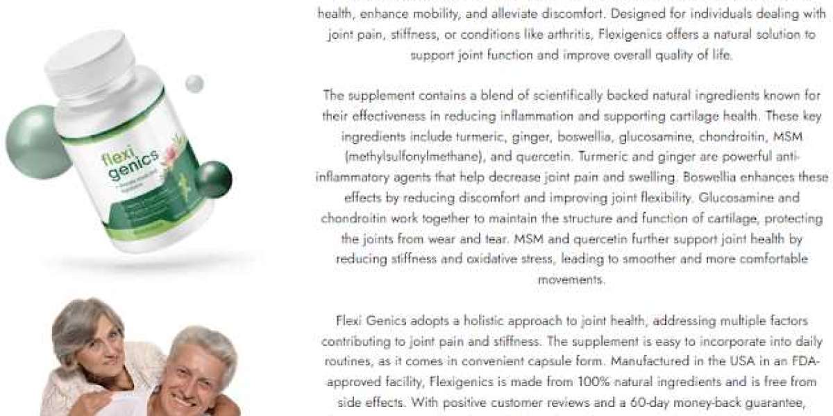 What is the working method of flexi genics Joint Support? Buy HURRY UP!