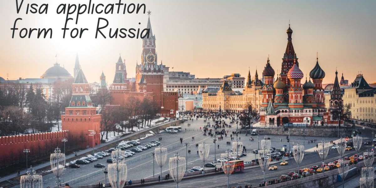 Visa application form for Russia